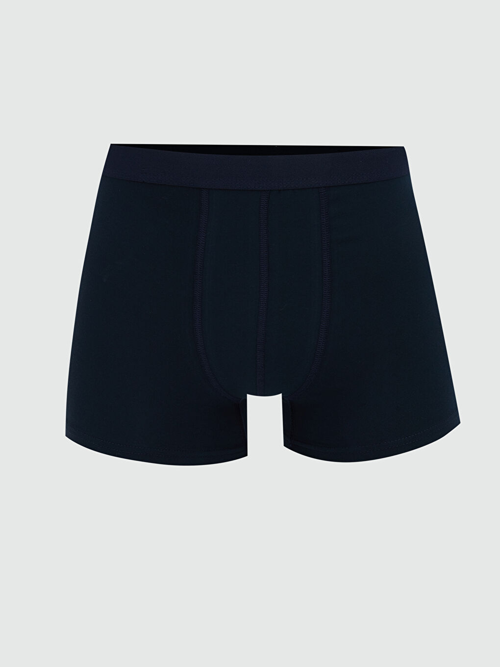 Lacivert Standart Kalıp Pamuklu Esnek Erkek Boxer 7'li-1