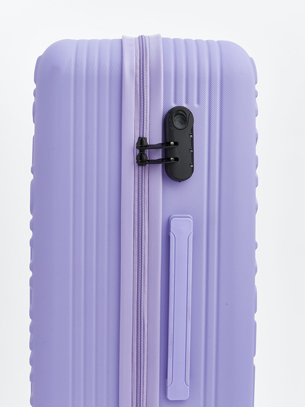 Lock Detailed Medium Size Suitcase-3