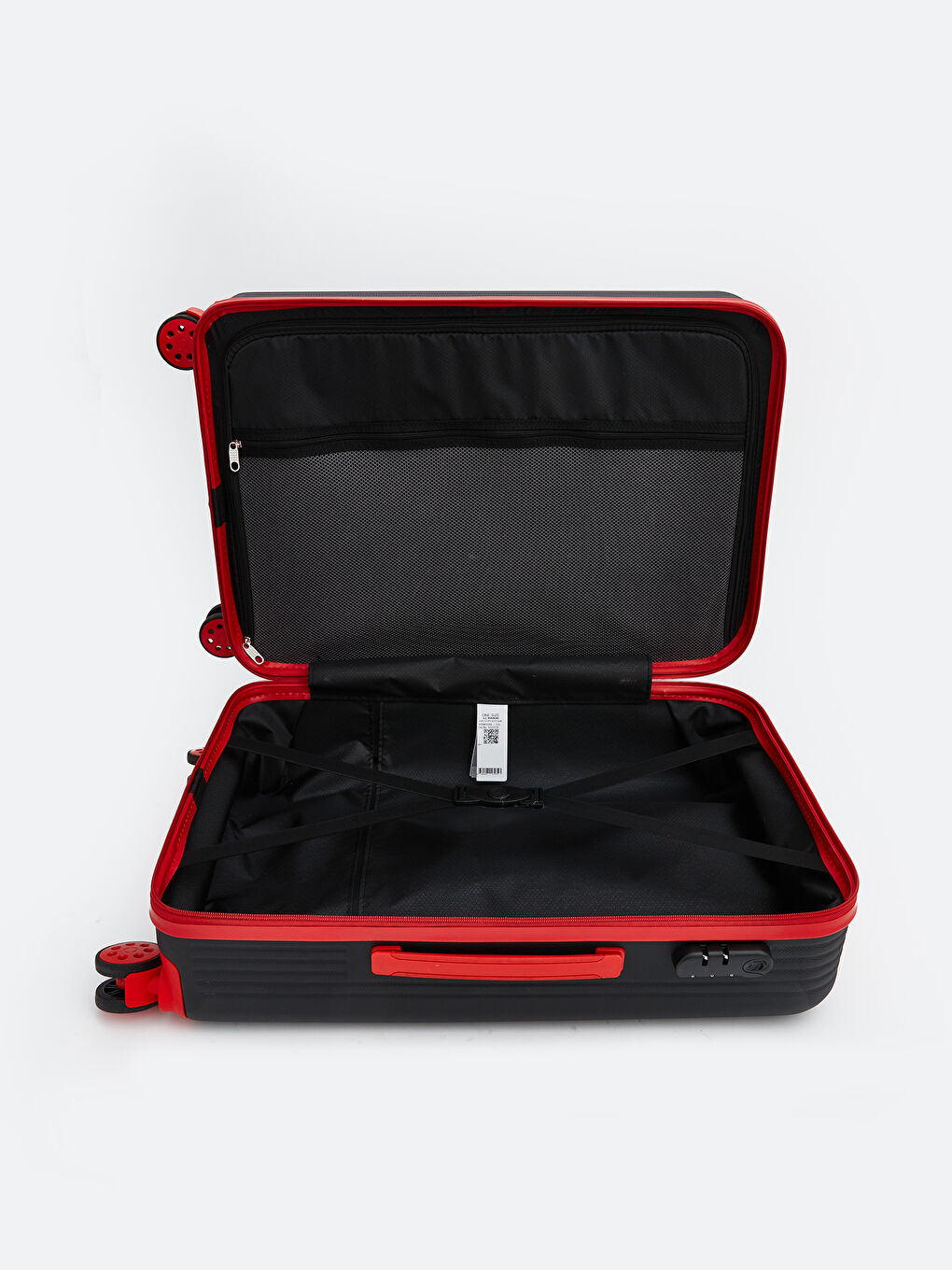 Siyah Baskılı Büyük Boy Valiz-2