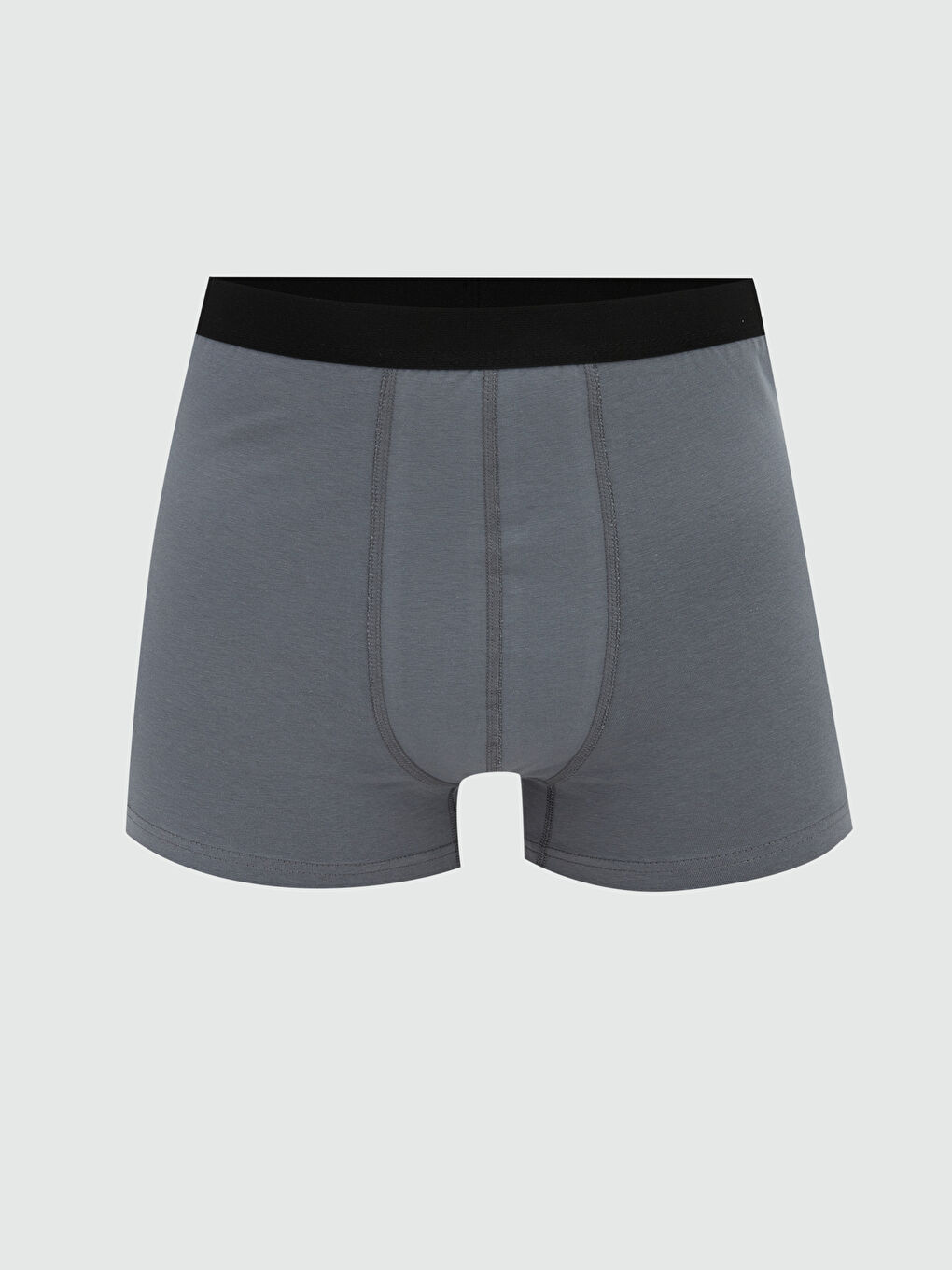 Gri Standart Kalıp Erkek Boxer 3'lü-1