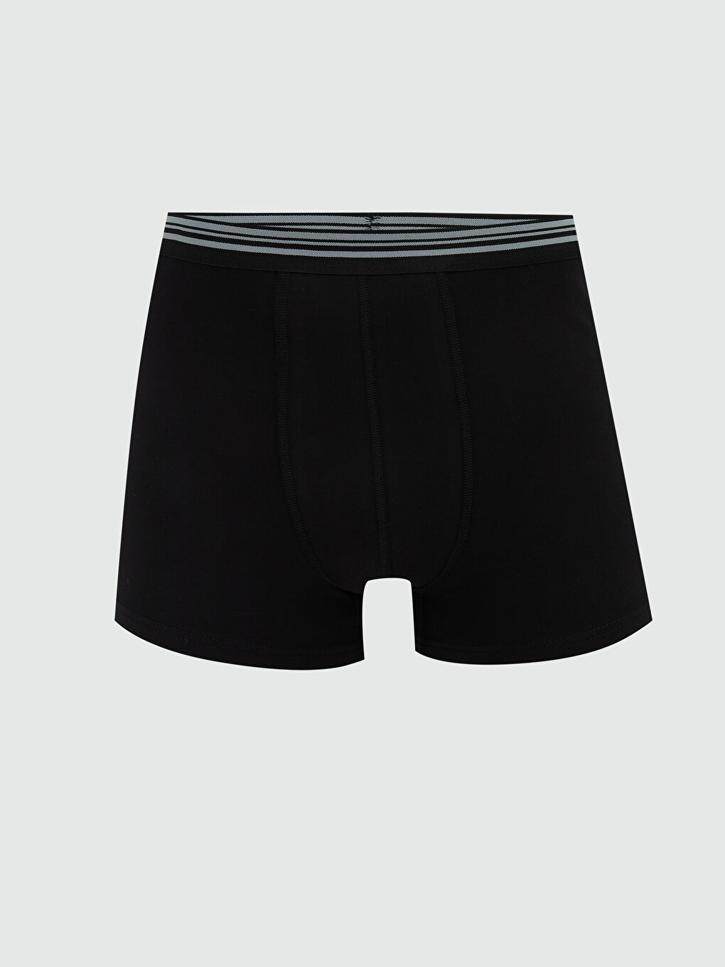 Gri Standart Kalıp Erkek Boxer 3'lü-2