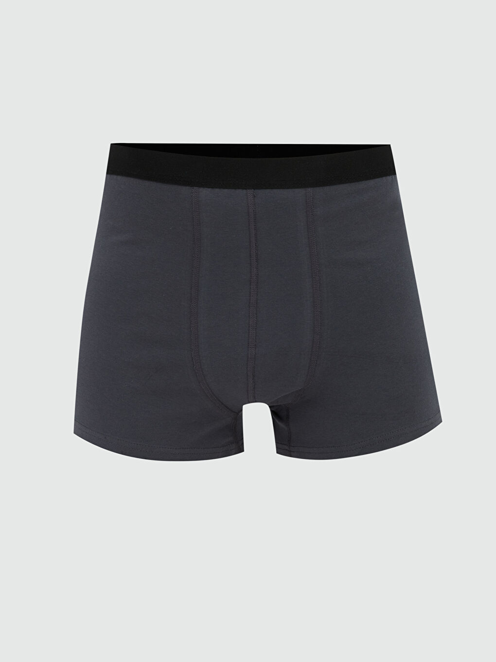 Gri Standart Kalıp Erkek Boxer 3'lü-3