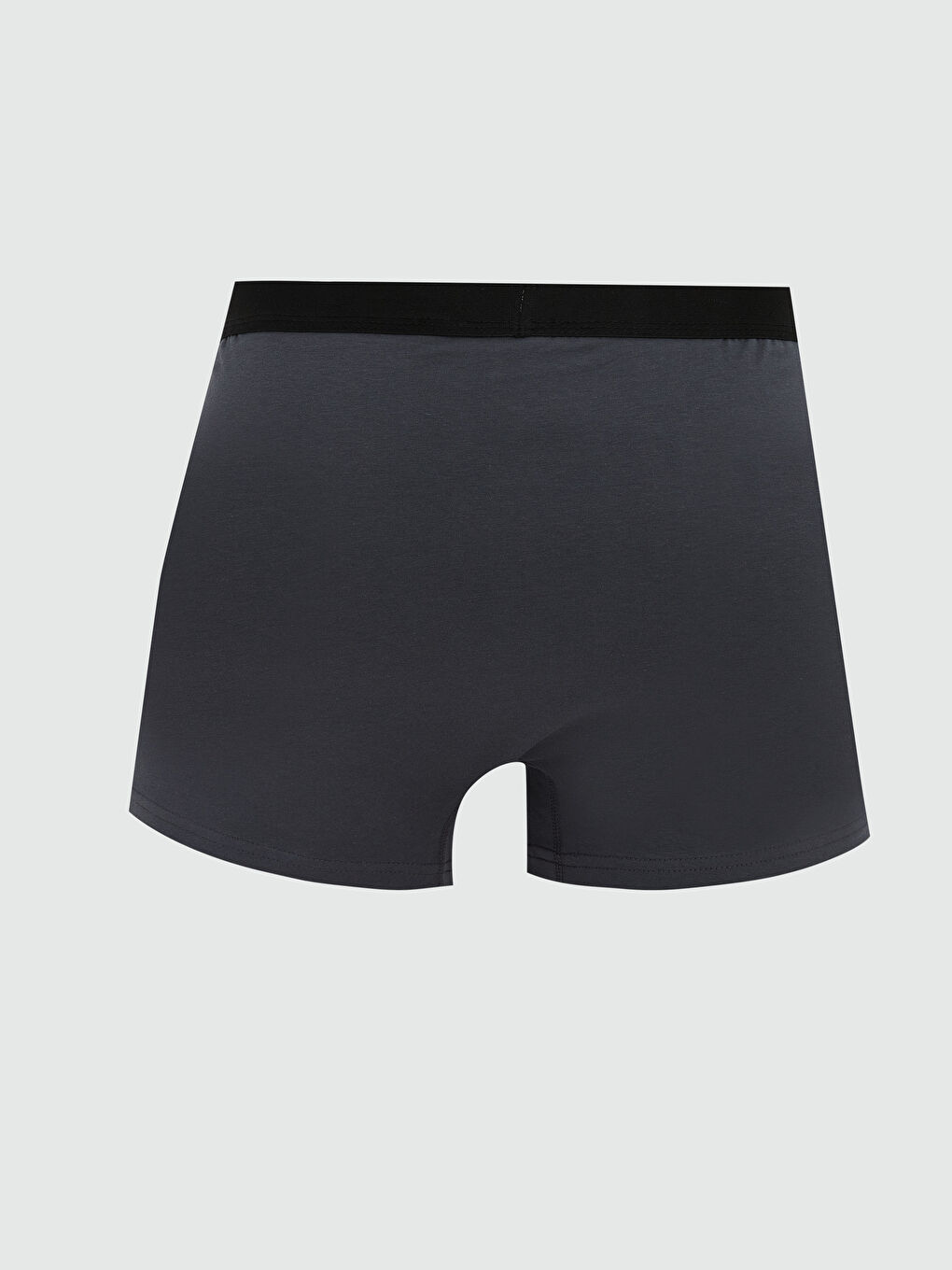 Gri Standart Kalıp Erkek Boxer 3'lü-4