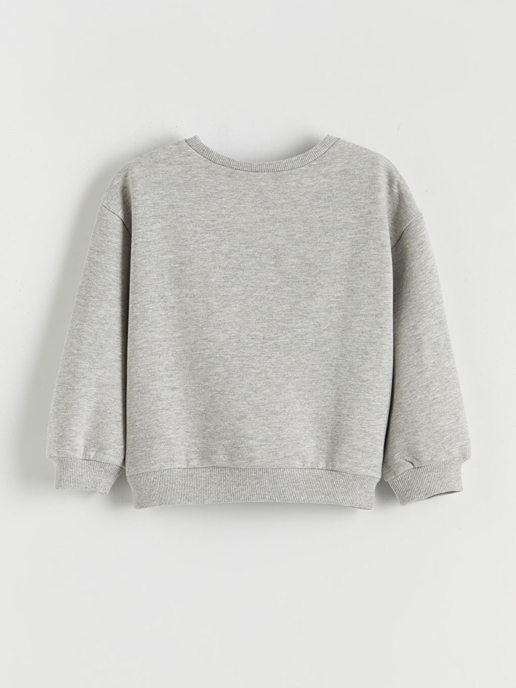 Dukserica sa okruglim izrezom, štampanim motivom Stitch, debela, za devojčice-1