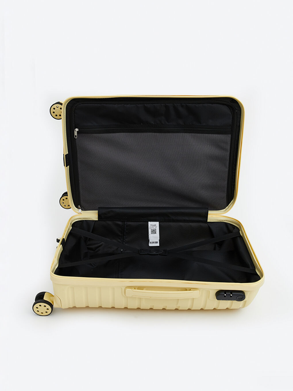 Sarı Kilit Detaylı Büyük Boy Valiz-2