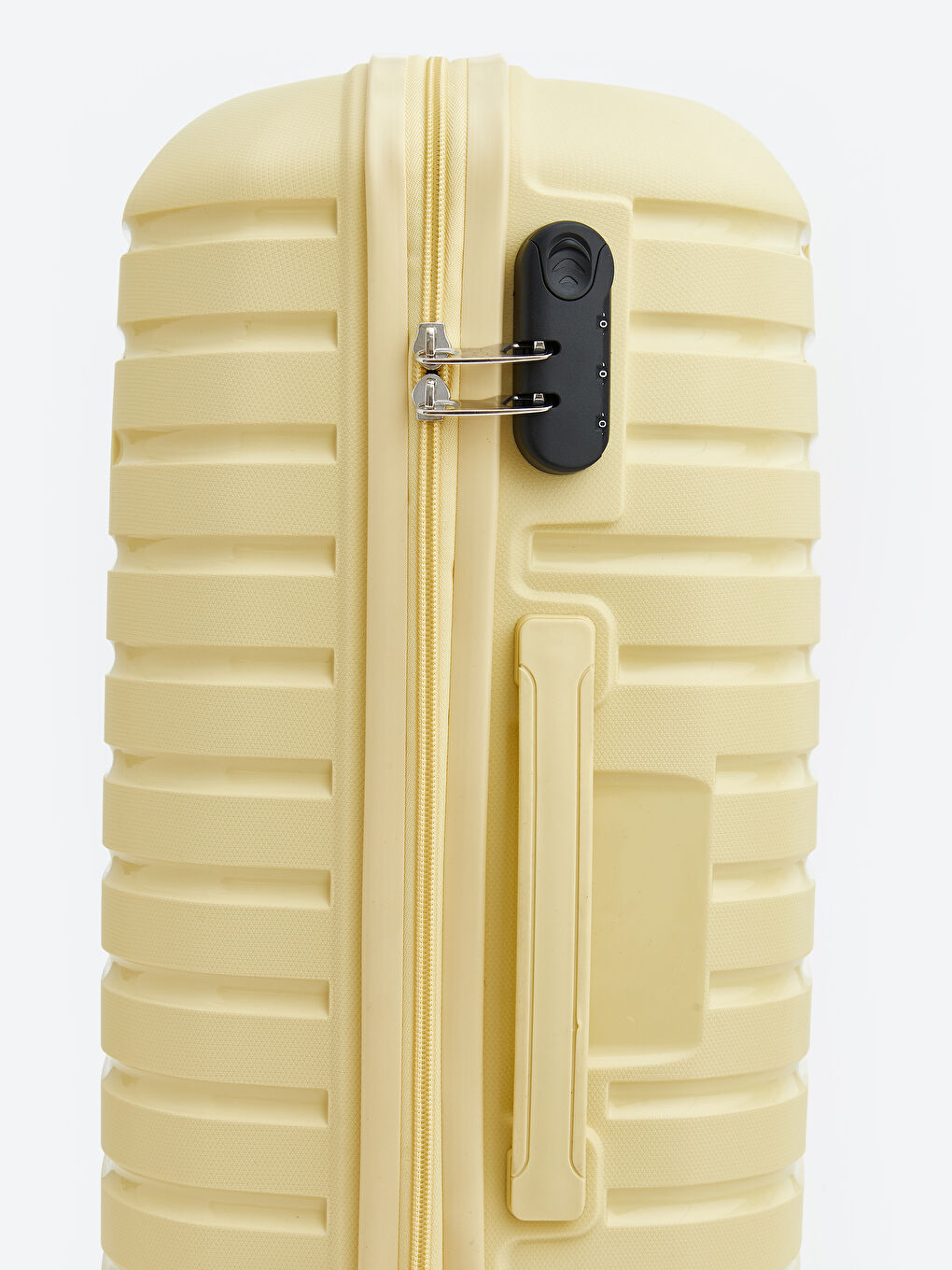 Sarı Kilit Detaylı Büyük Boy Valiz-3