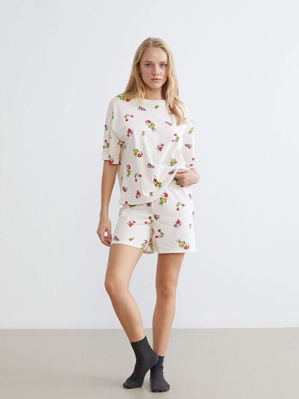 ROZE Kratka pidžama komplet Žena-1