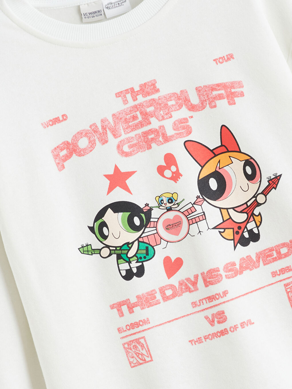 Girl ECRU Sweatshirt-2