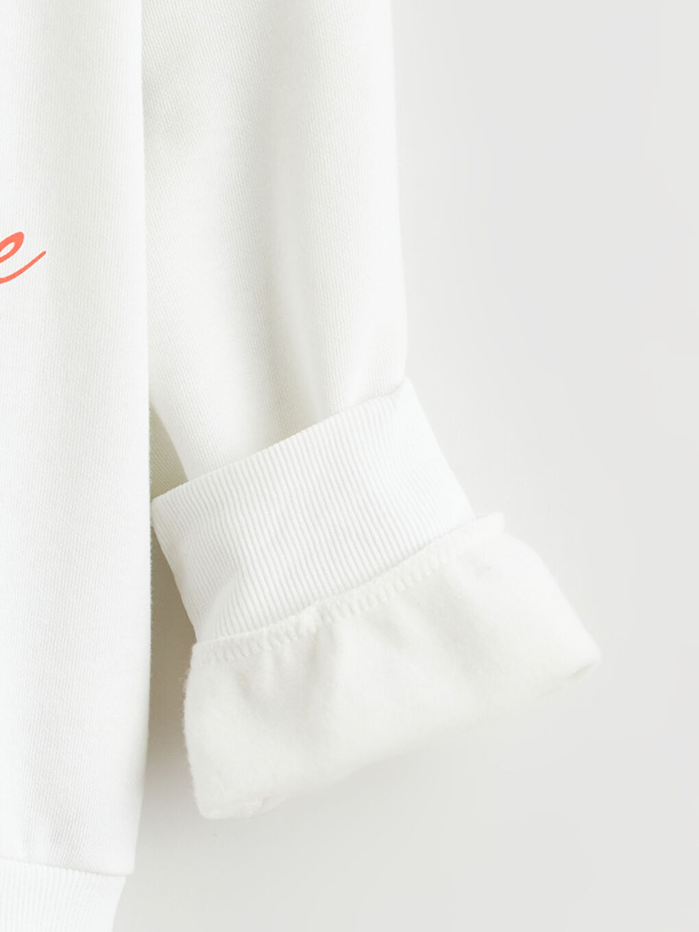 Girl ECRU Sweatshirt-1