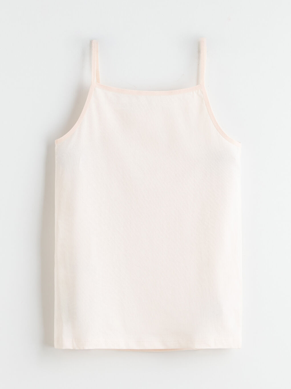 Pembe Kare Yaka Kız Çocuk Atlet-1