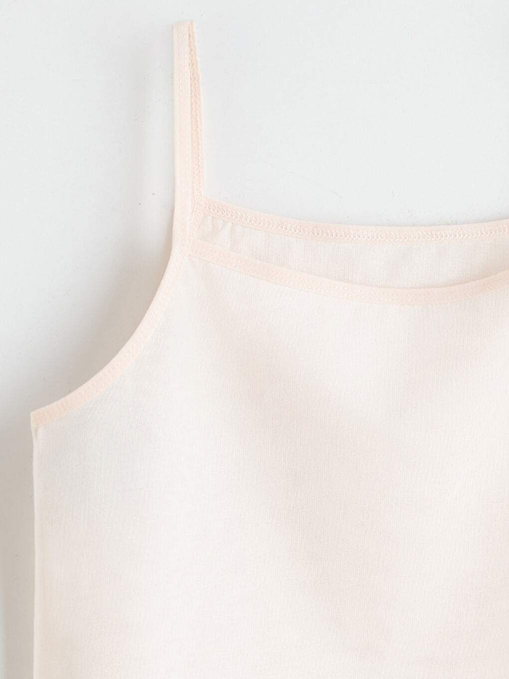 Pembe Kare Yaka Kız Çocuk Atlet-2