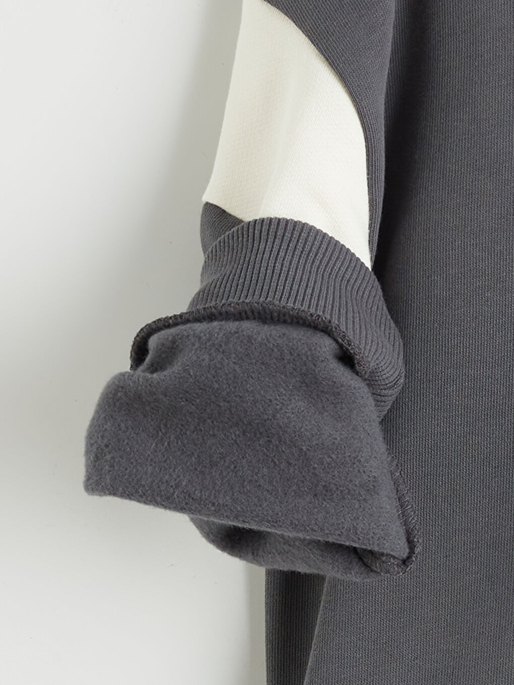 Gri Baskılı Erkek Çocuk Sweatshirt-2