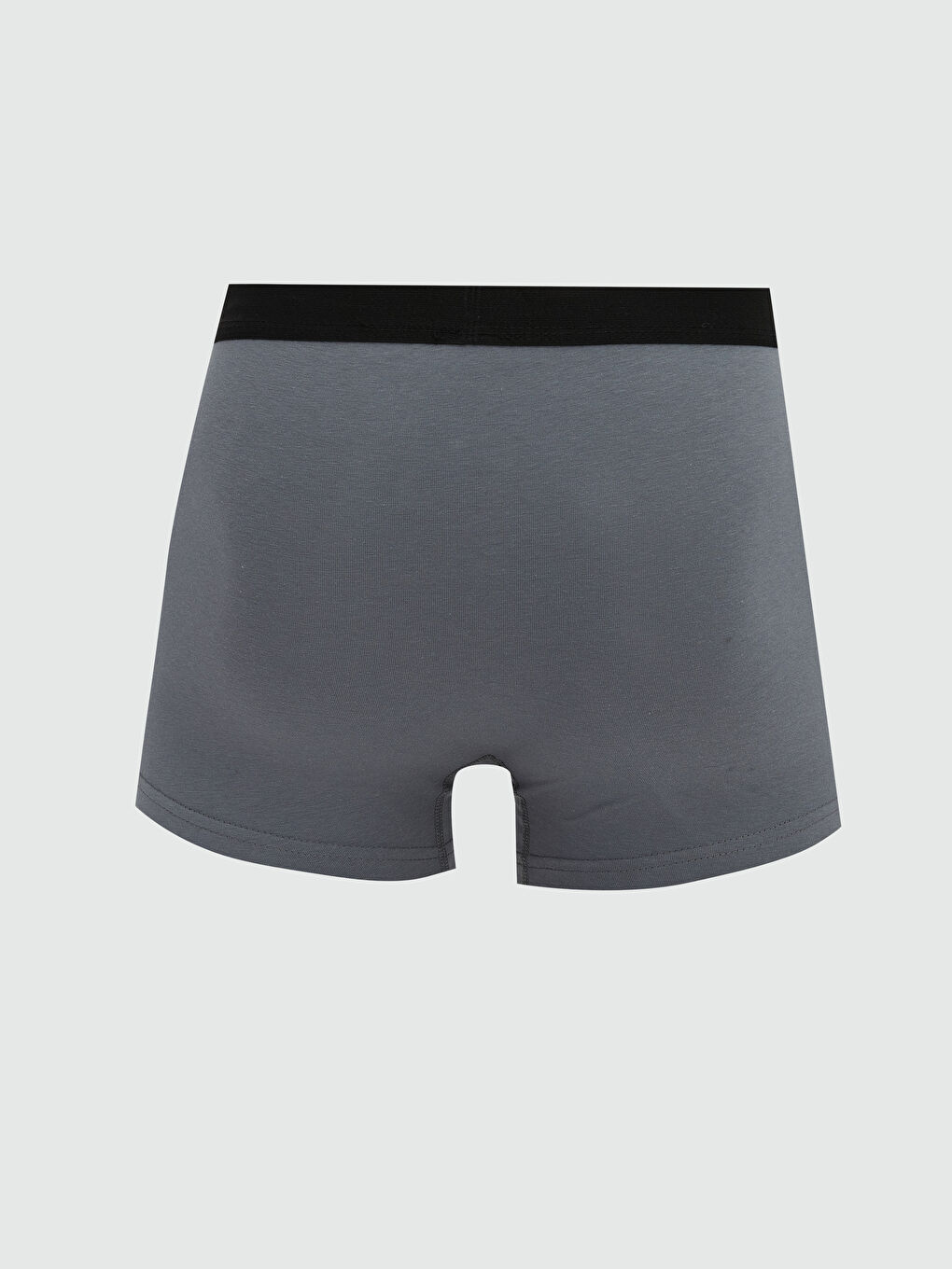 Gri Standart Kalıp Pamuklu Esnek Erkek Boxer 7'li-4