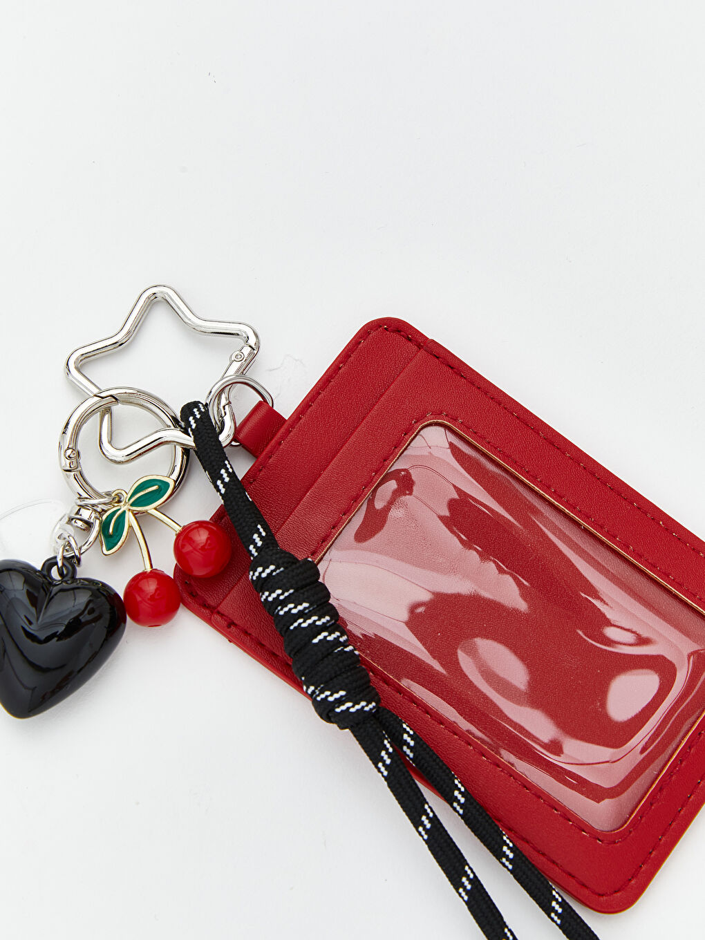 Картхолдер с сердцем и вишней-1