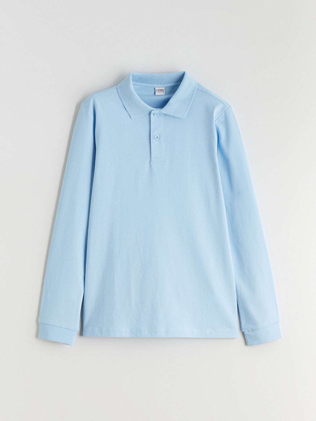 Mavi Polo Yaka Erkek Çocuk Tişört