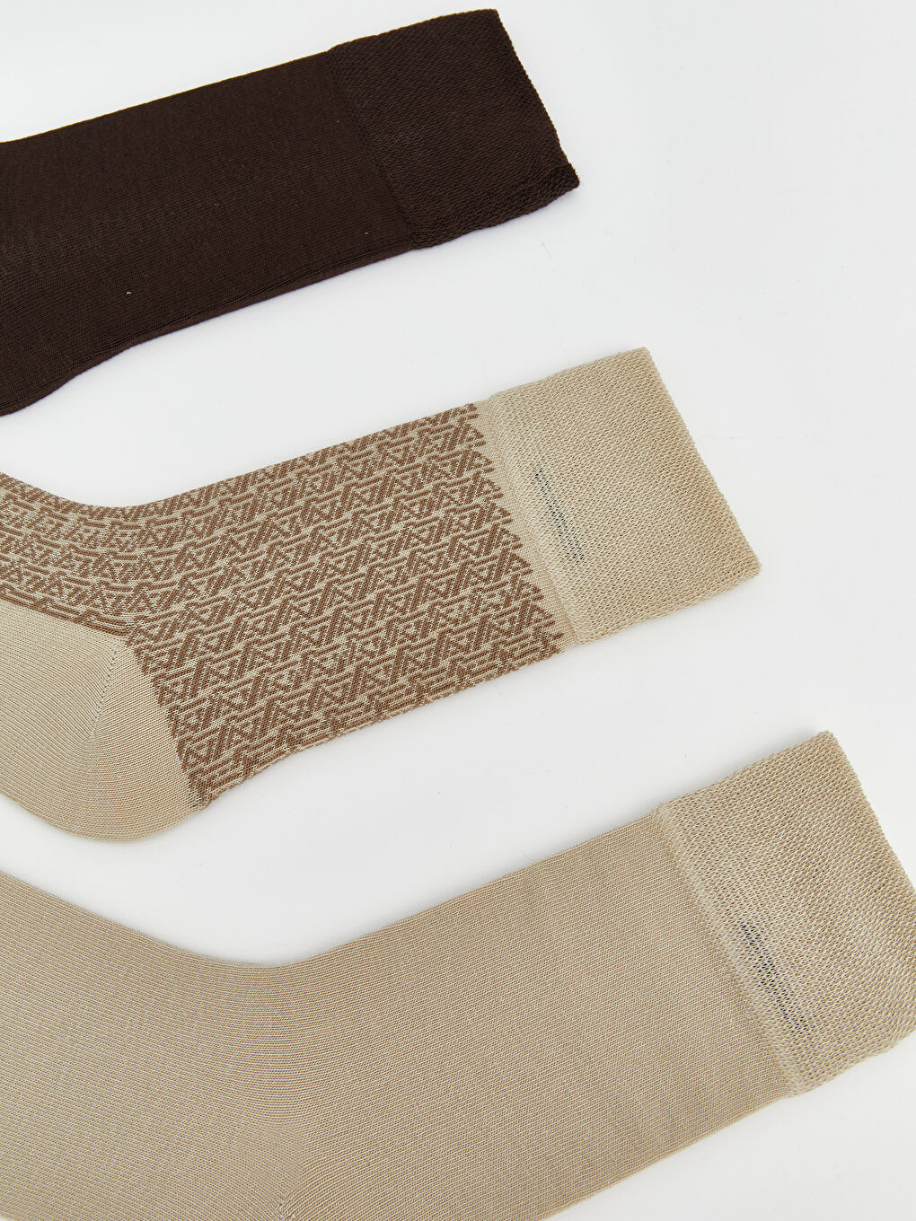 Karışık Desenli Erkek Soket Çorap 5'li-1