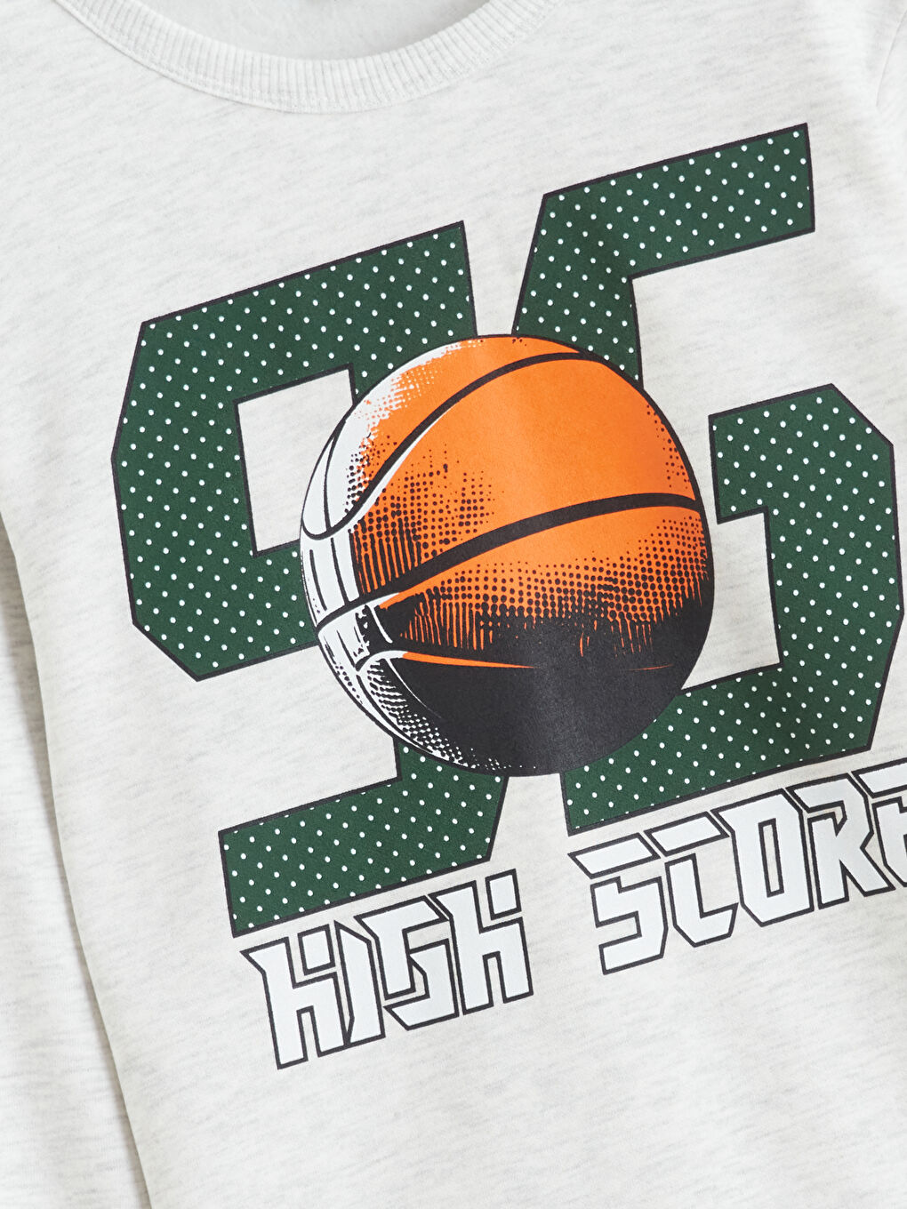 سويتشيرت بكول مدور و سروال رياضي أولاد-2