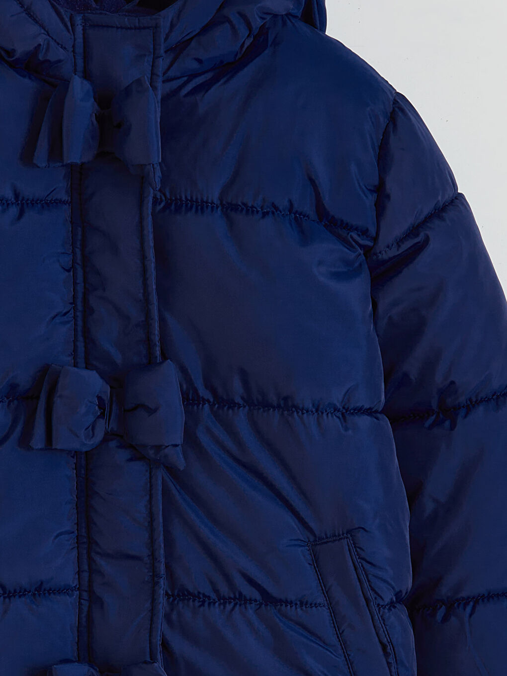 Hooded Girl Puffer Coat-2