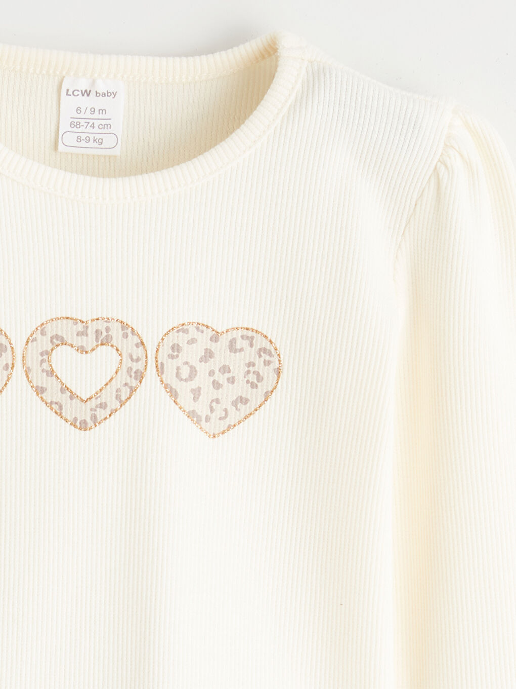 Crew Neck Baby Girls T-Shirt 2 Pack-2