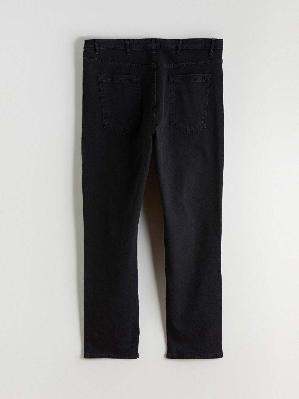 Siyah Büyük Beden 779 Regular Fit Erkek Jean Pantolon-5