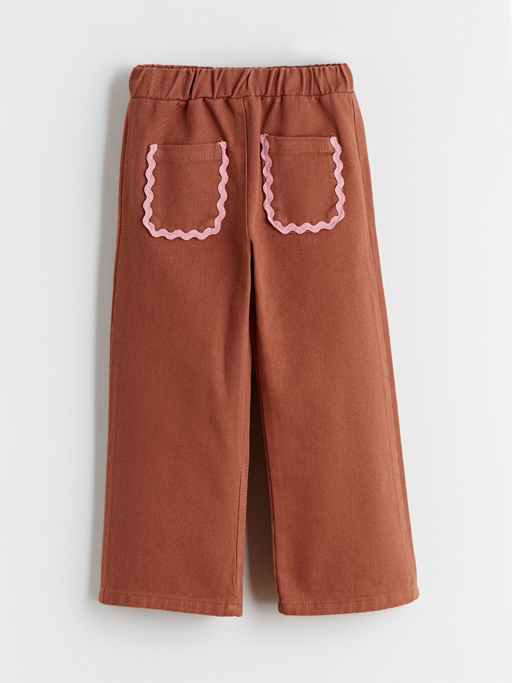 Elasticated Waist Girls' Trousers-1