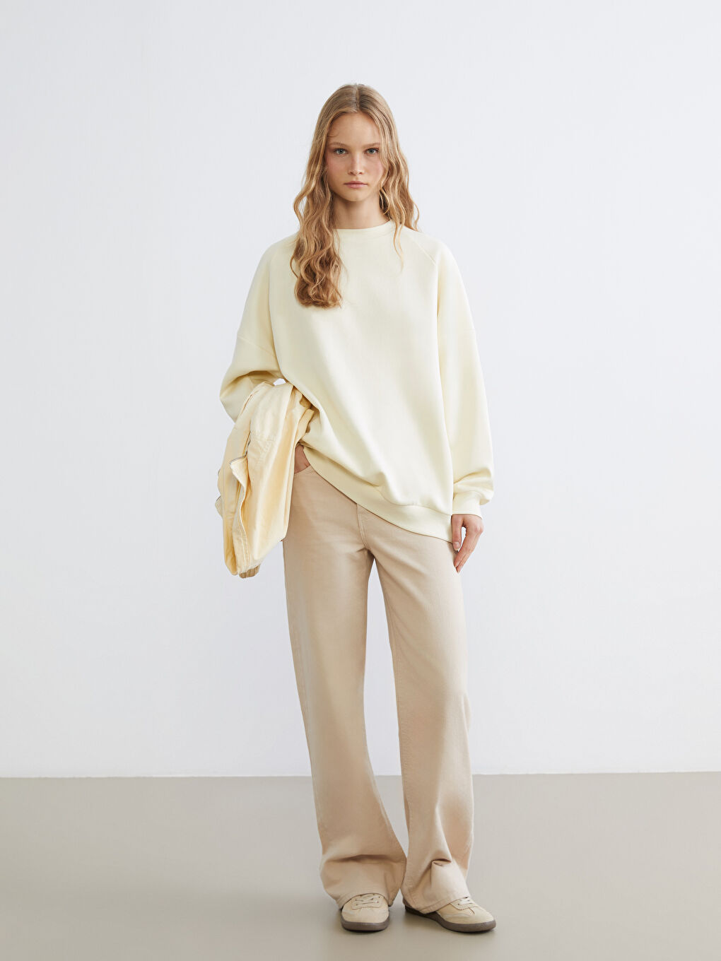 Женщины Жёлтый Свитшот-1