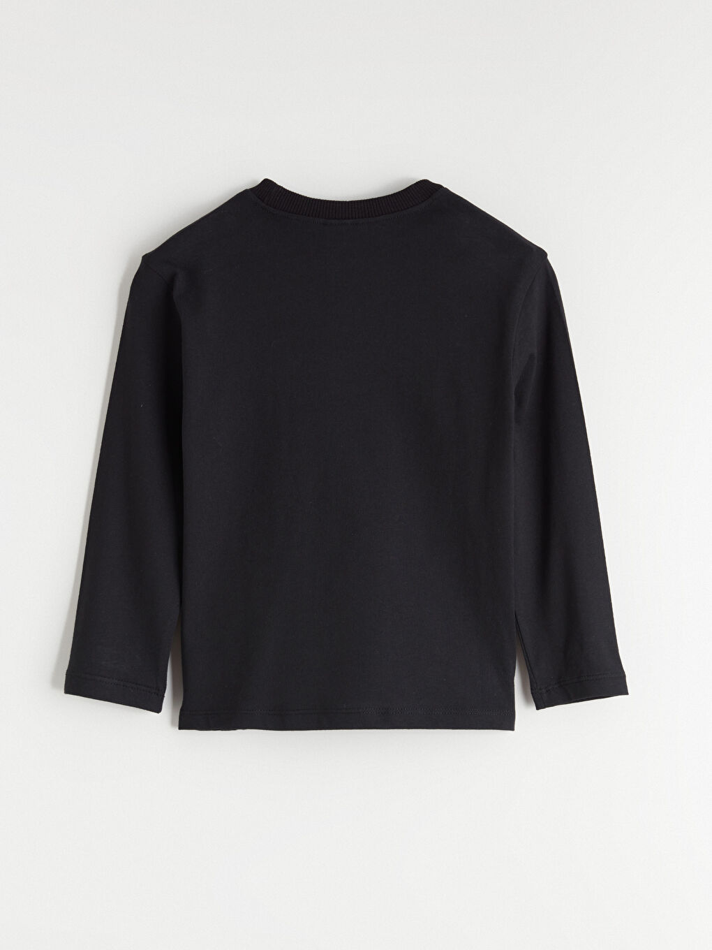 Siyah Dinozor Baskılı Erkek Çocuk Tişört-2