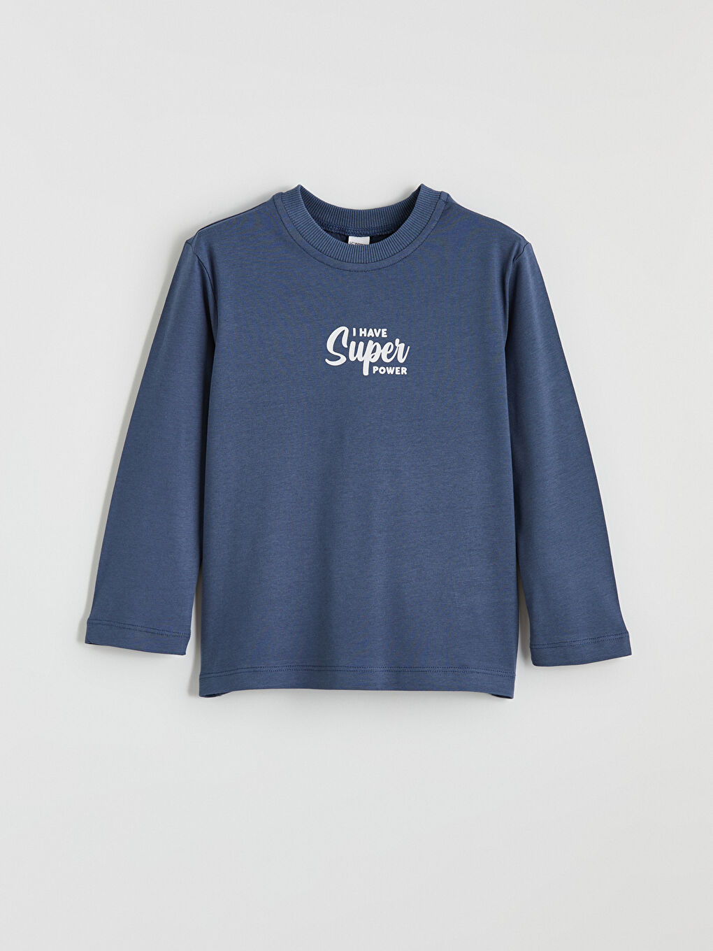 İndigo Dinozor Baskılı Erkek Çocuk Tişört