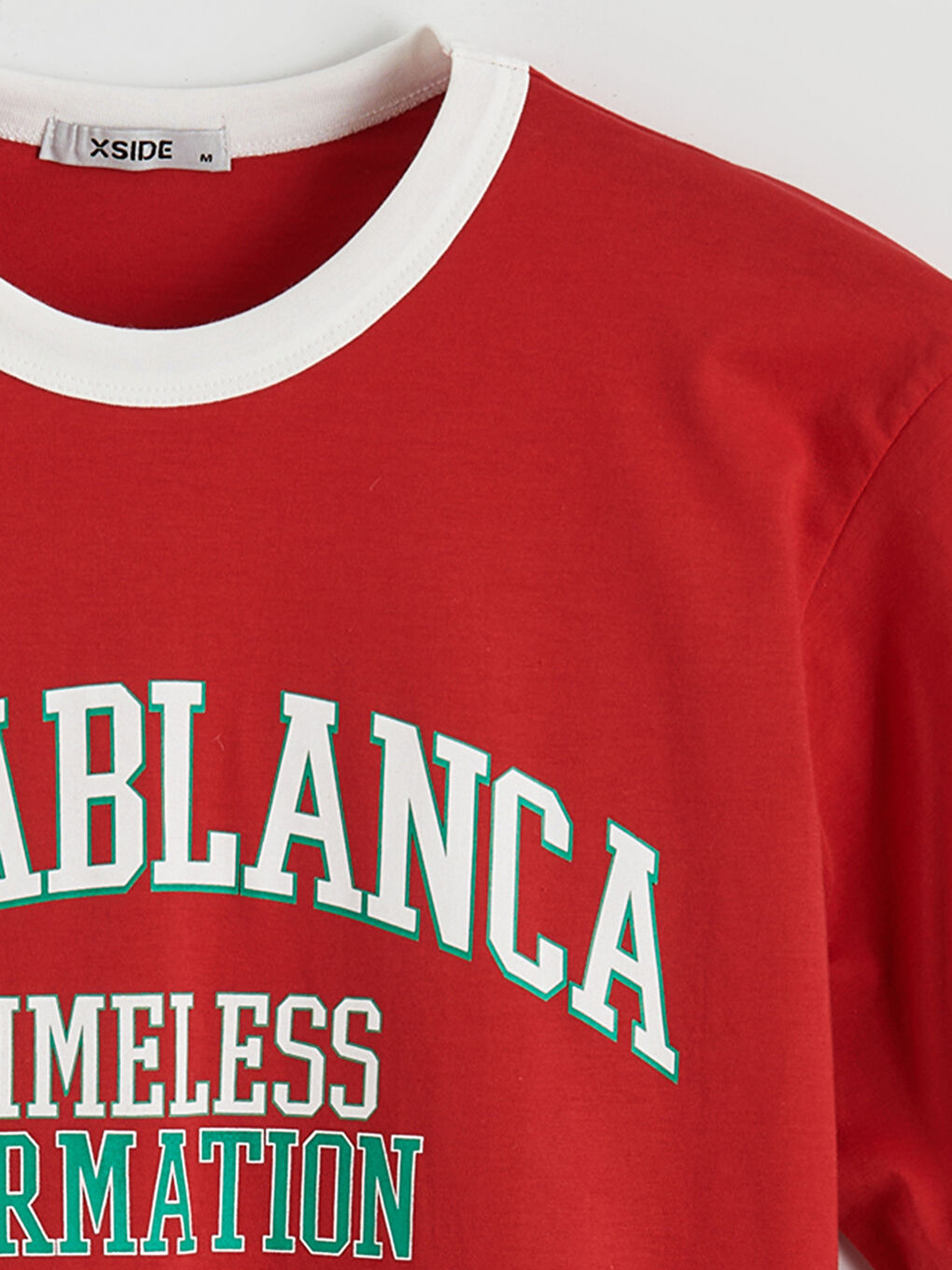 تي شيرت أحمر راجل-1