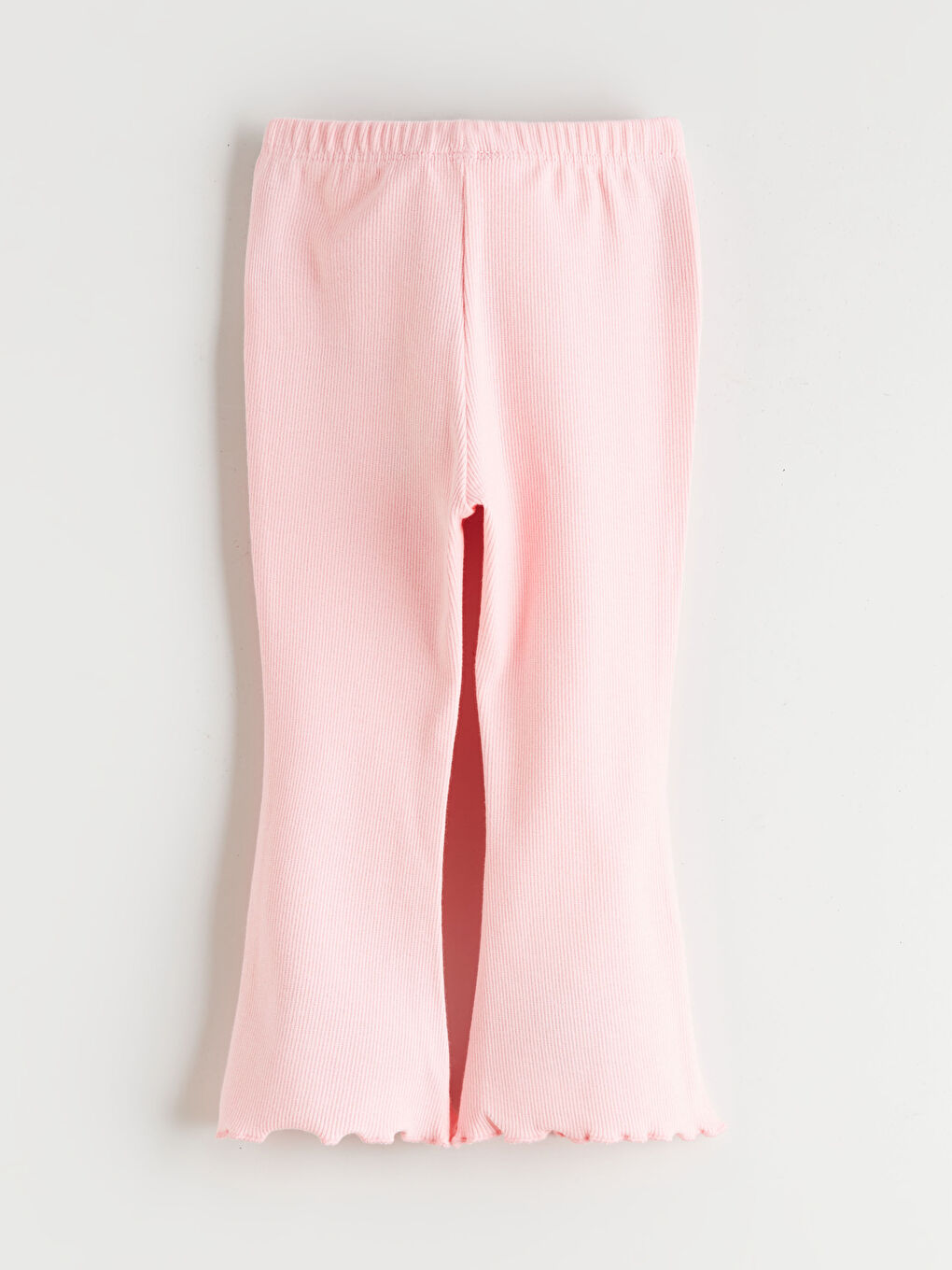 Pembe Fitilli İspanyol Paça Kız Bebek Tayt-1