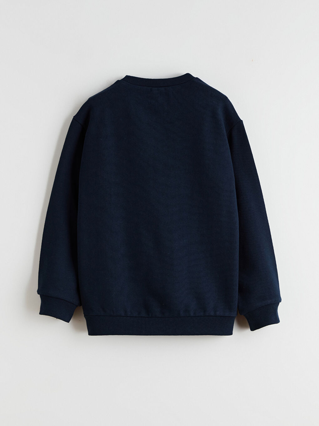 Lacivert Baskılı Erkek Çocuk Sweatshirt-1