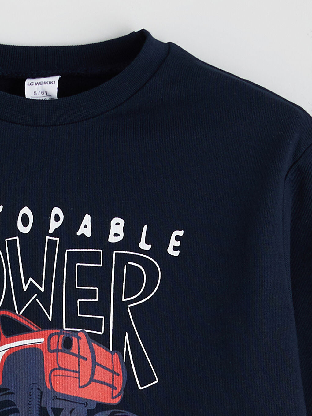 Printed Boys' Sweatshirt and Sweatpants-4