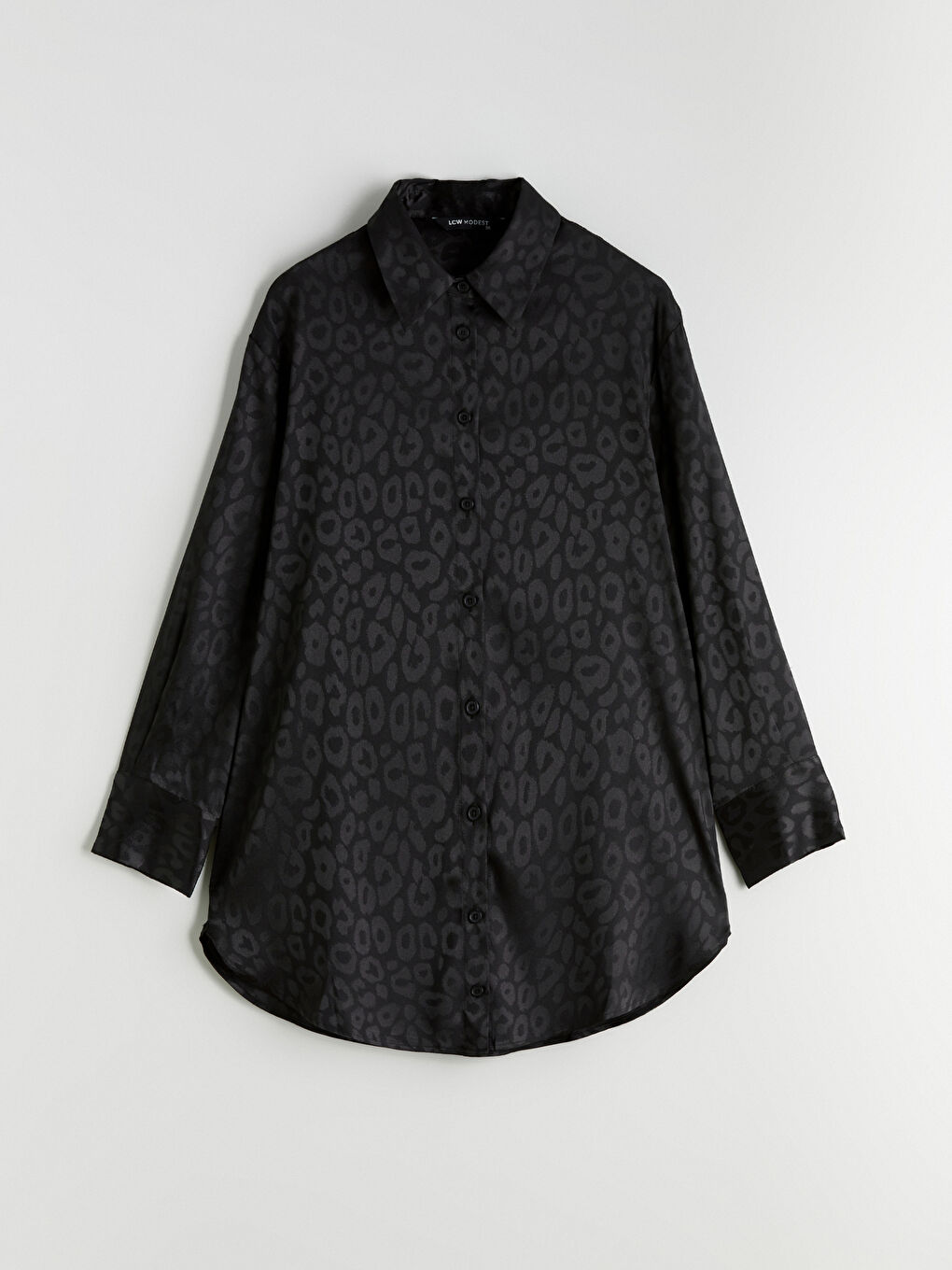 Leopard Print Women's Shirt Tunic-4