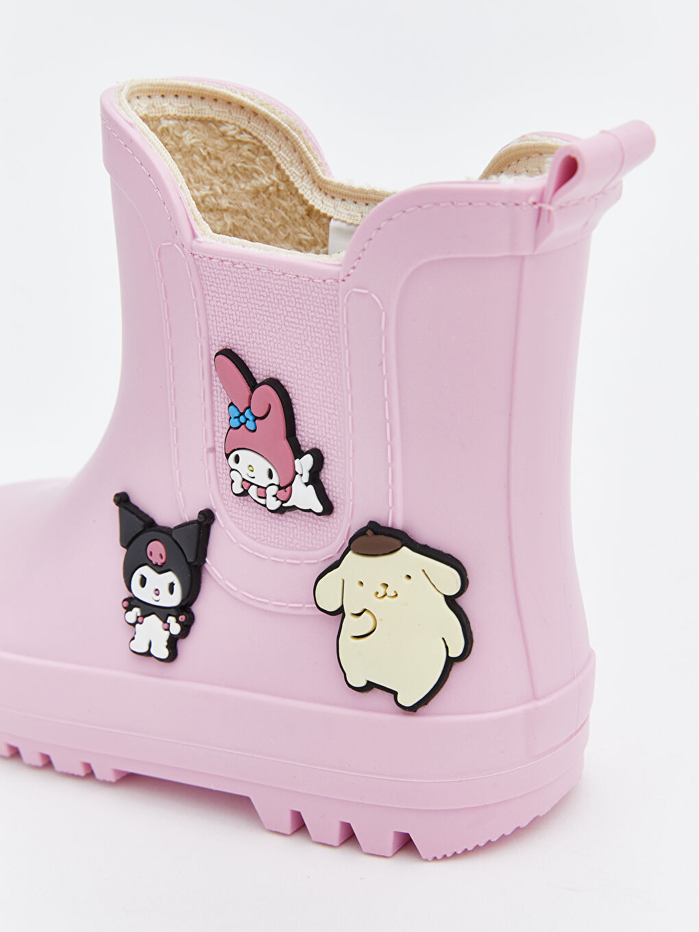 Pembe Kuromi Baskılı Kız Bebek Bot-4