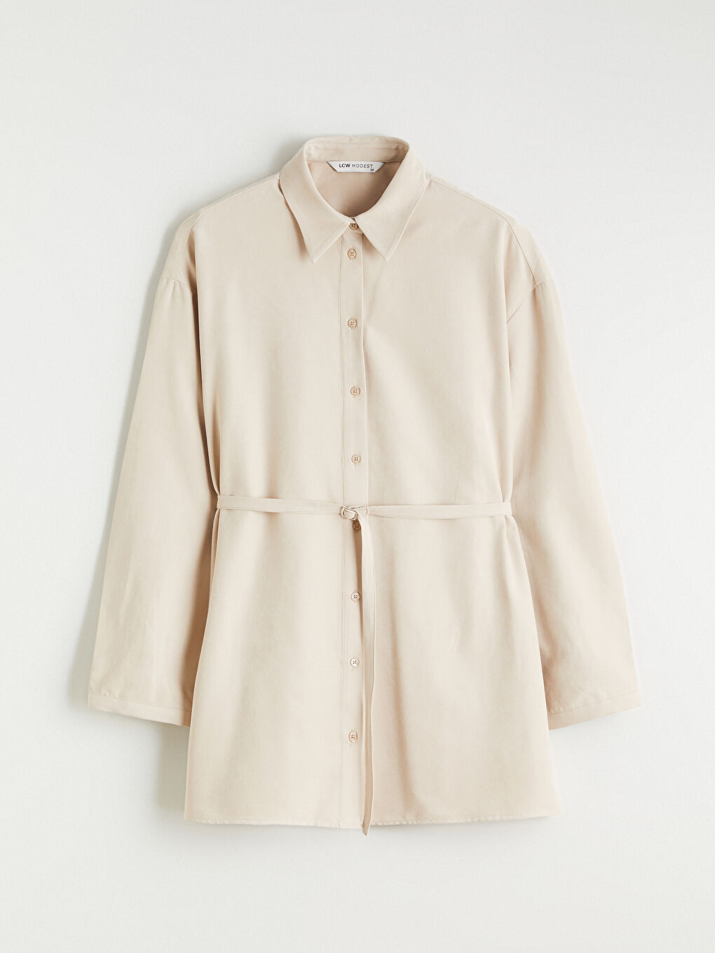 Women's Suede Shirt Tunic-4