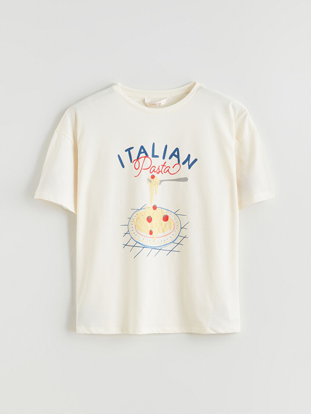 Kırmızı Bisiklet Yaka Baskılı Kadın Pijama Takımı-5