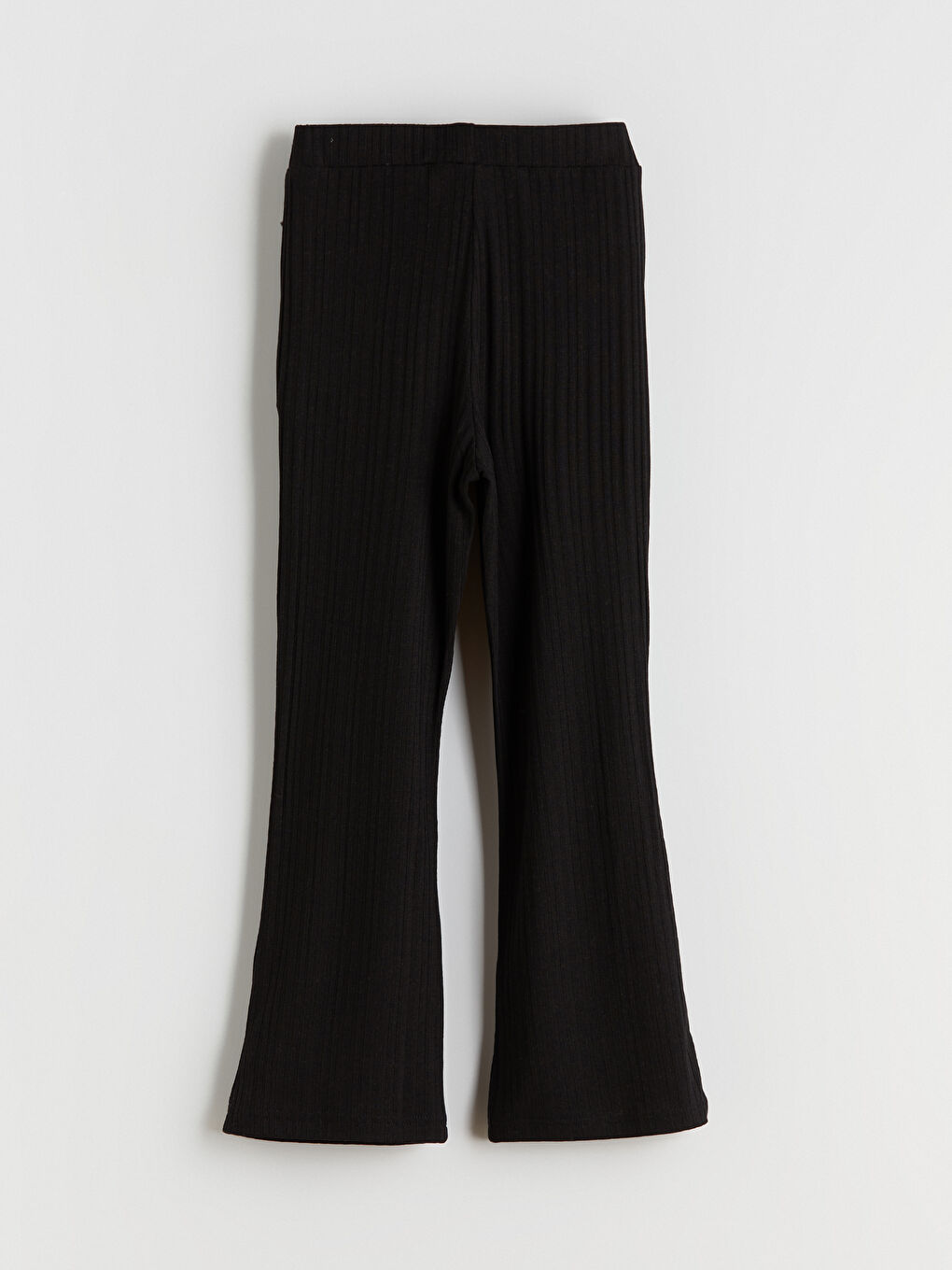 Elasticated Waist Flared Leg Girls' Leggings-2