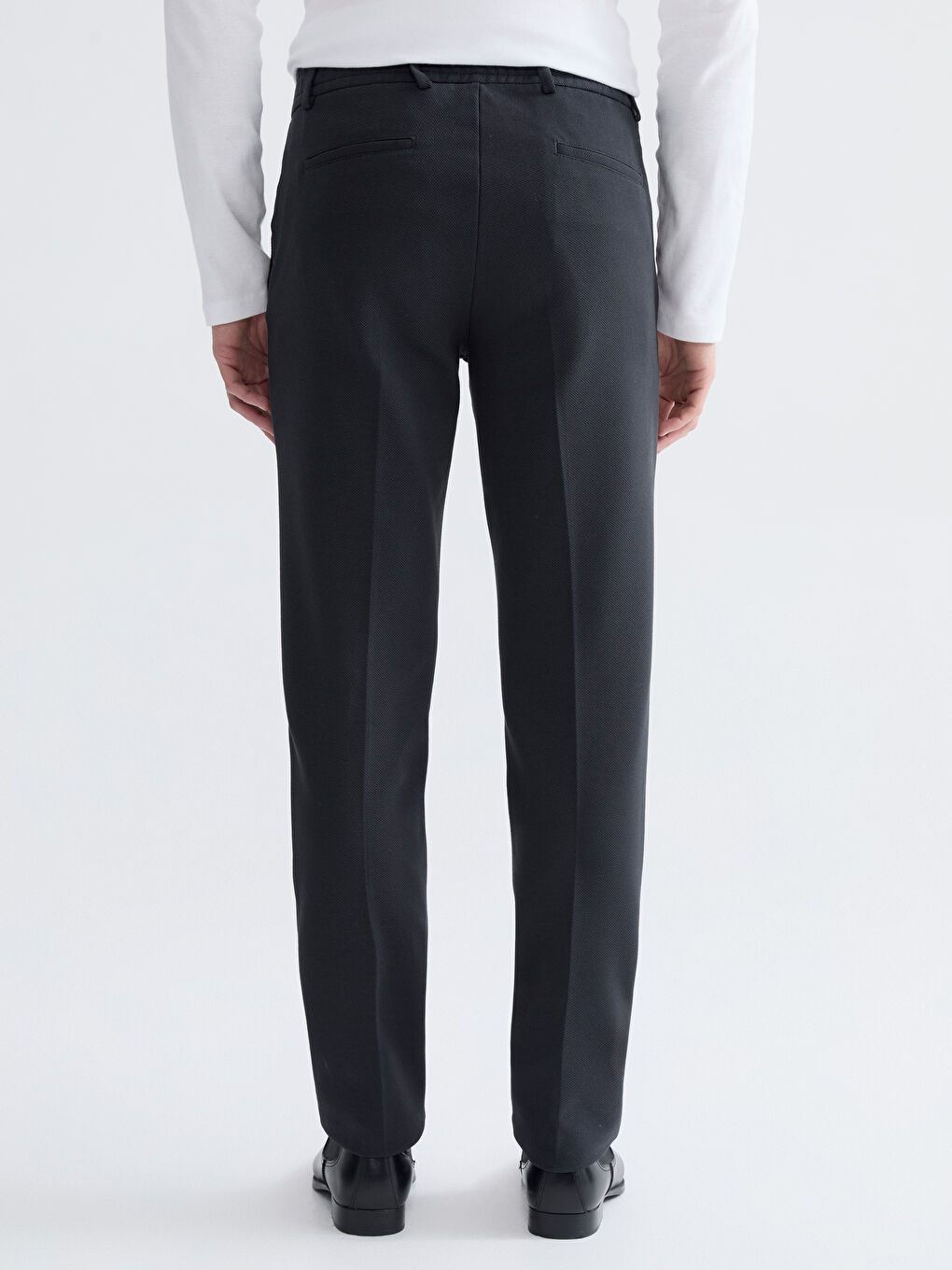 Antrasit Standart Kalıp Erkek Pantolon-3