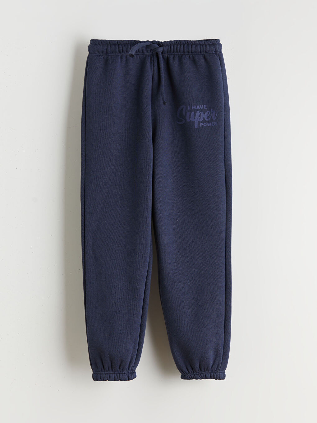 İndigo Beli Lastikli Erkek Çocuk Jogger  Eşofman Altı