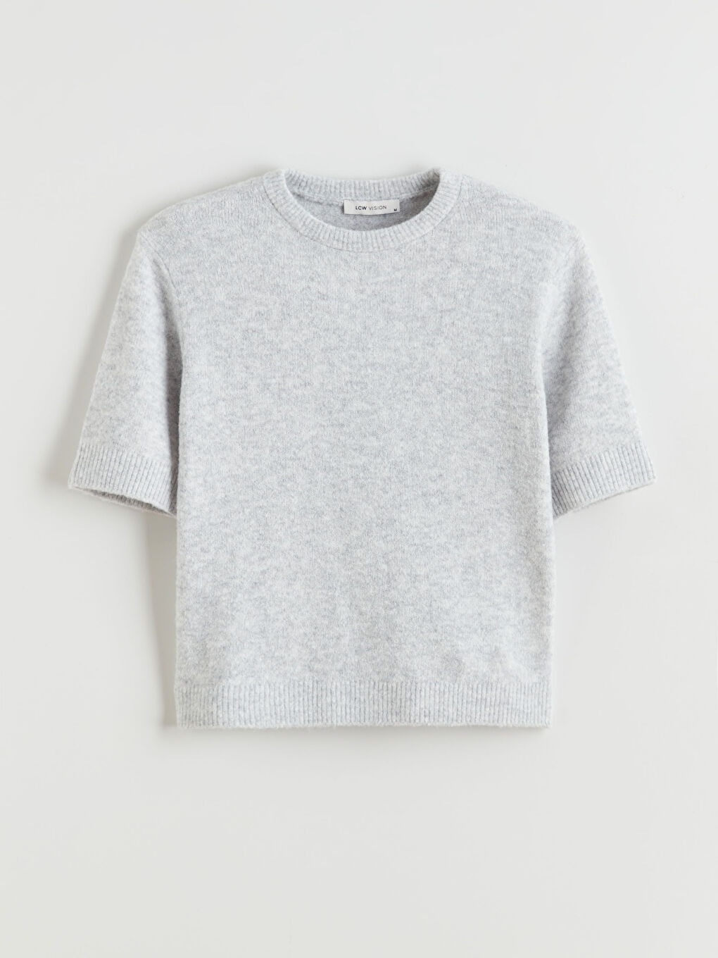 Crew Neck Women's Knitwear Sweater-4