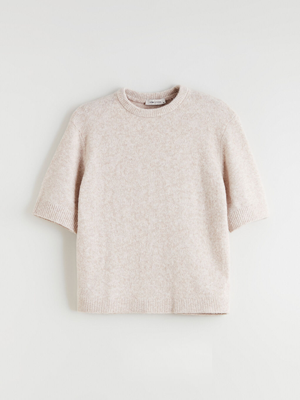 Crew Neck Women's Knitwear Sweater-4