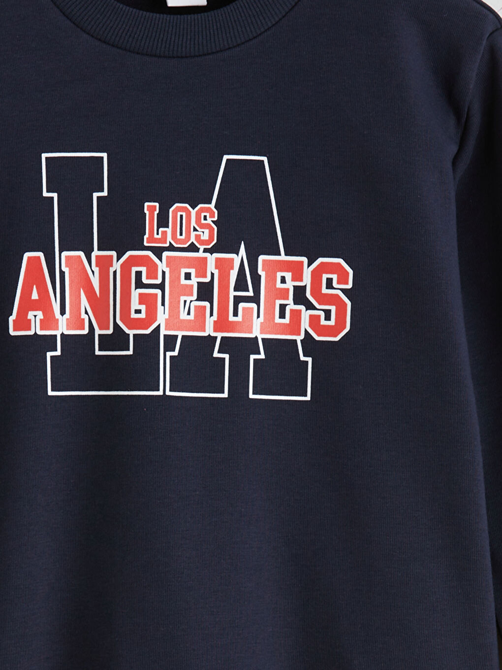Lacivert Los Angeles Baskılı Erkek Çocuk Sweatshirt-6