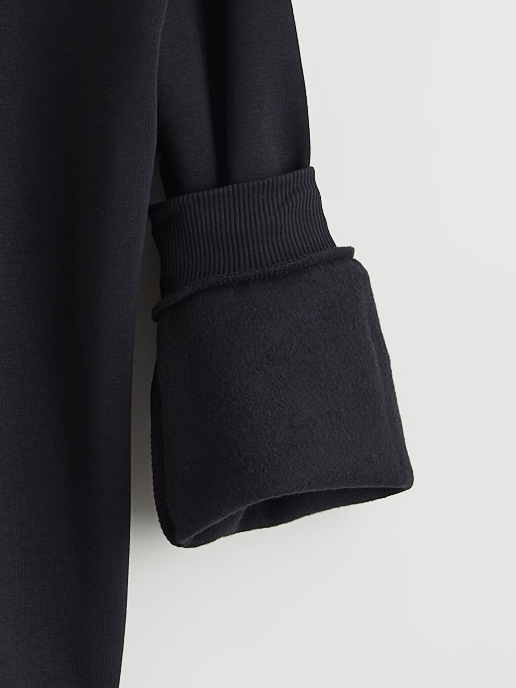 تونيك كنزة رياضية أسود امرأة-5