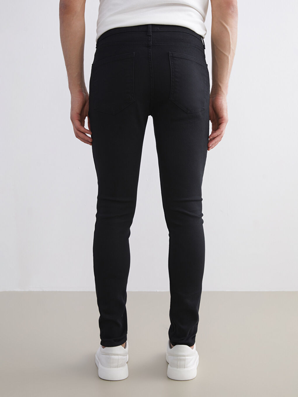 Siyah 760 Skinny Fit Erkek Jean Pantolon-3