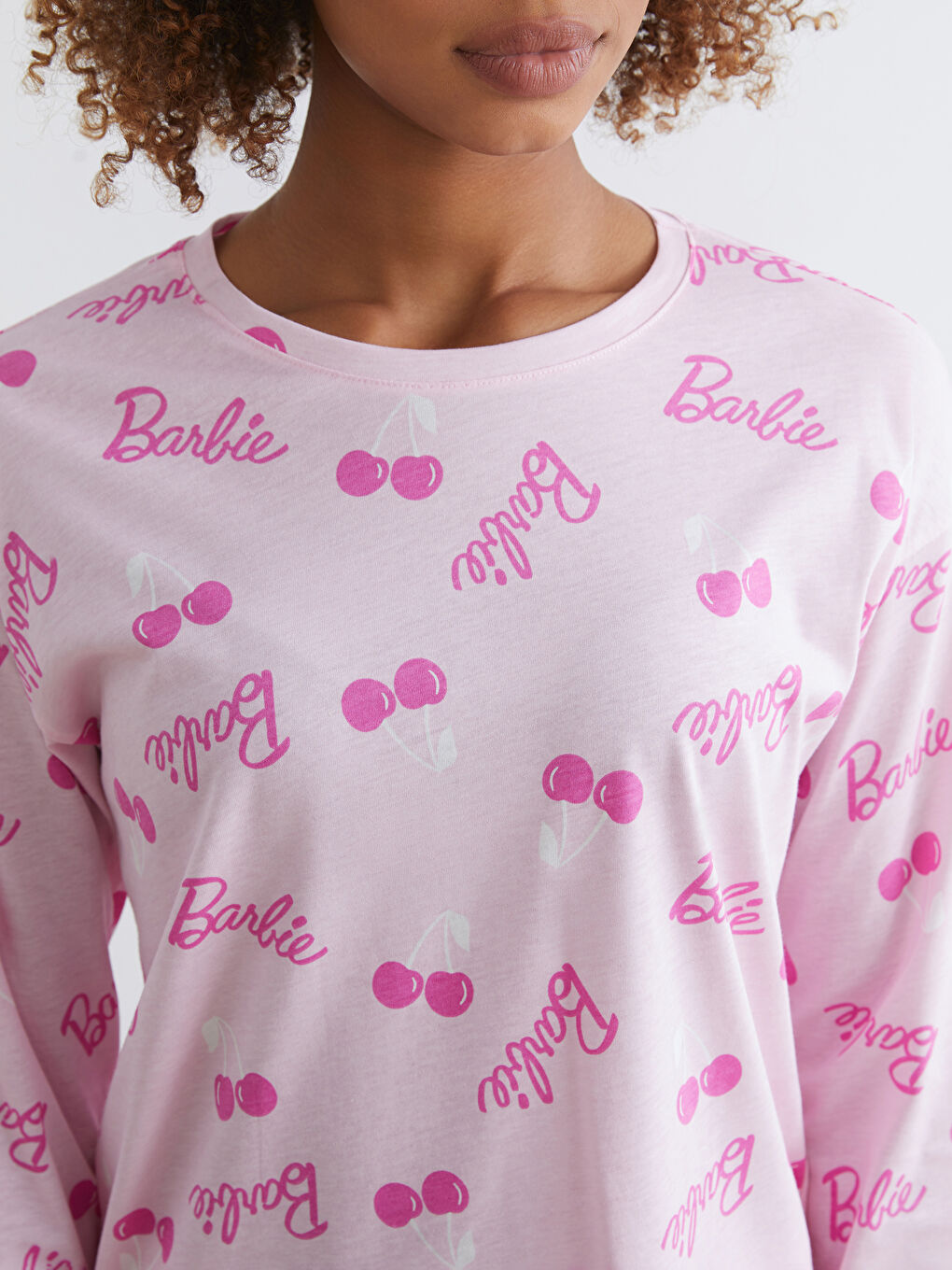 Жінка РОЖЕВИЙ Піжамний комплект-2