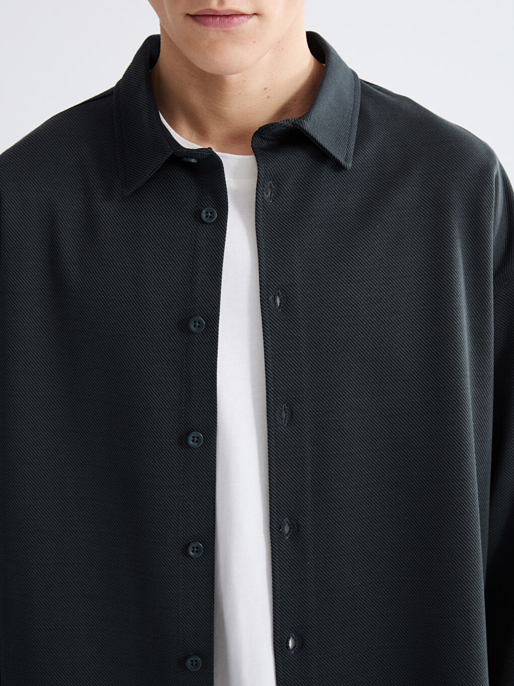 Regular Fit Uzun Kollu Erkek Gömlek-2