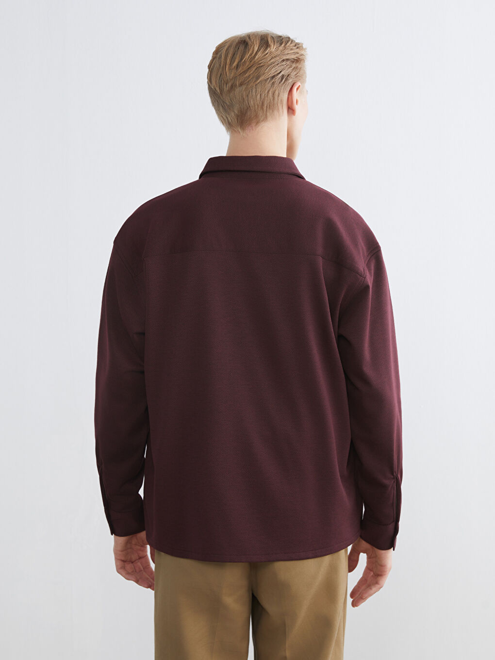 قميص رجالي بأكمام طويلة وقصة عادية-3