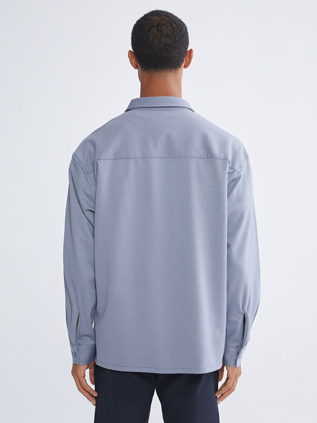 Mavi Regular Fit Uzun Kollu Erkek Gömlek-3