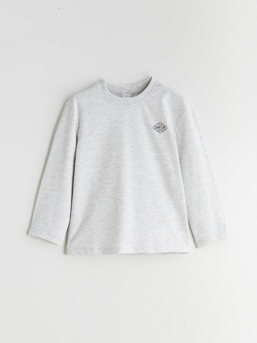 Haki Bisiklet Yaka Erkek Çocuk Tişört 2'li-5