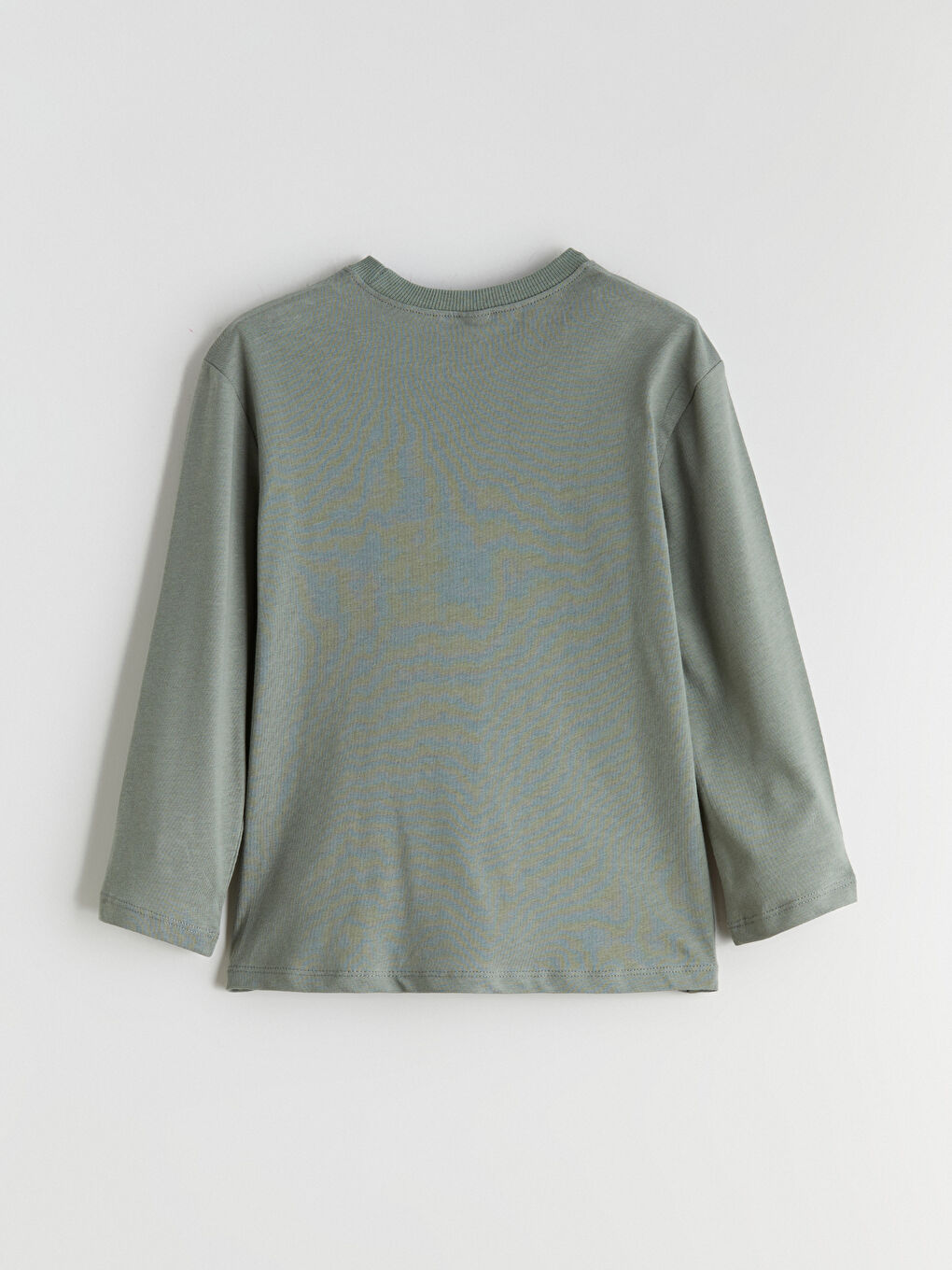 Haki Bisiklet Yaka Erkek Çocuk Tişört 2'li-10